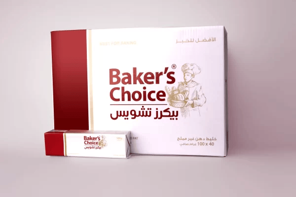 40x100 1 - Baker’s Choice Unsalted Blended Fat 100g - 40 Pieces